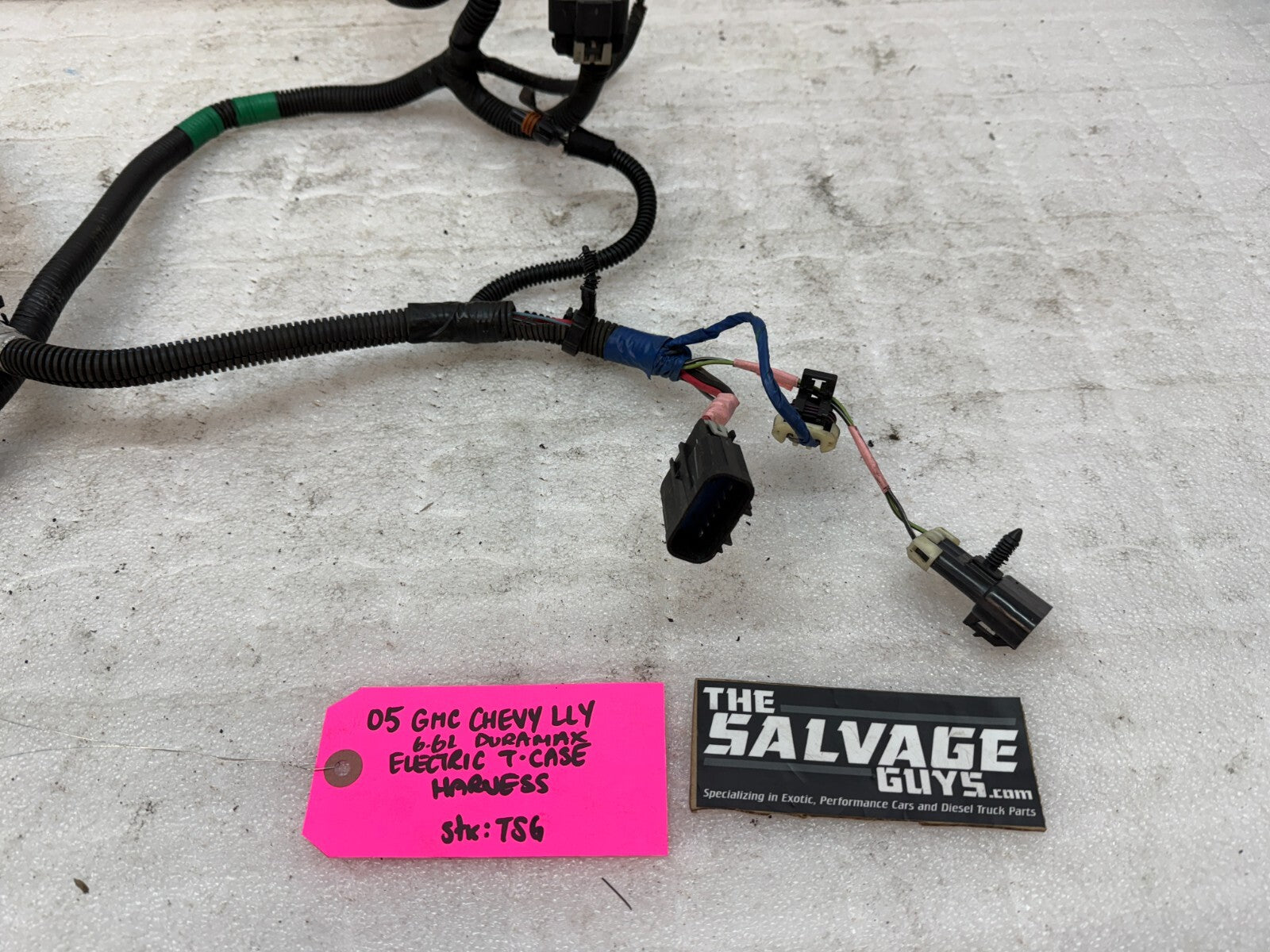 03-06 CHEVROLET GMC LLY 6.6L DURAMAX OEM ELECTRIC TRANSFER CASE WIRING HARNESS