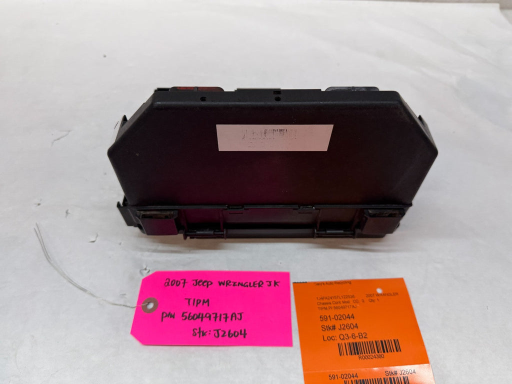 07 JEEP WRANGLER JK TIPM INTEGRATED MODULE FUSE BOX P56049717AJ