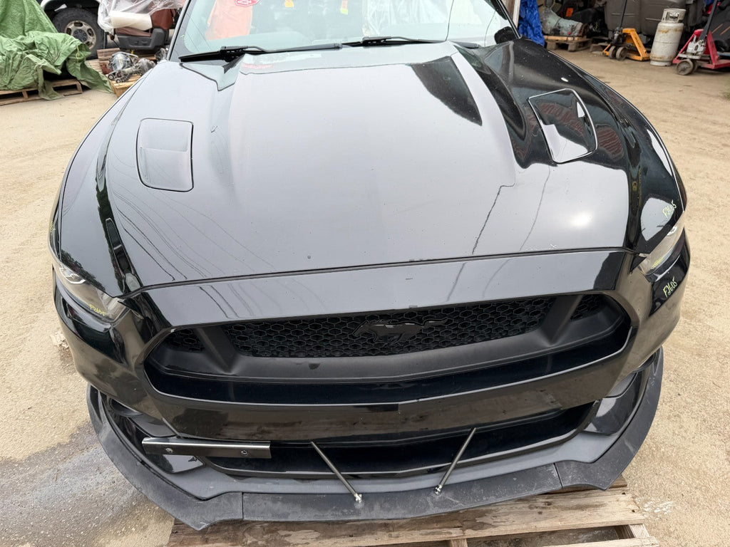 15 16 17 FORD MUSTANG GT S550 COMPLETE FRONT NOSE BUMPER LIGHTS FRAME RAILS HOOD