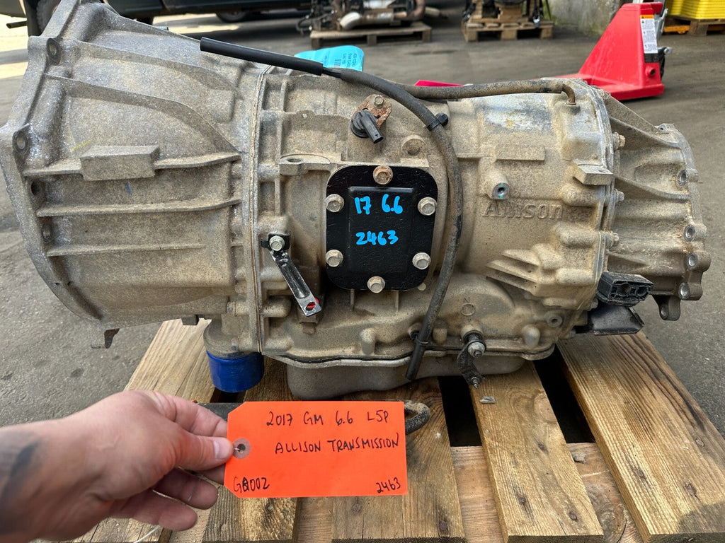 17 CHEVROLET GMC 3500 2500 6.6 L5P ALLISON AUTOMATIC TRANSMISSION 17-19