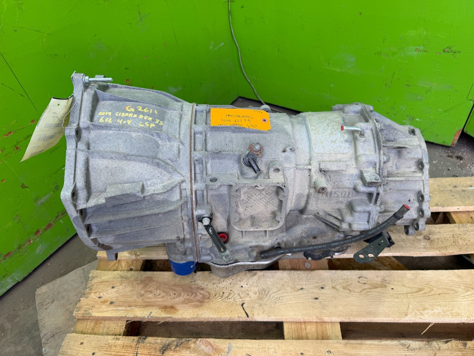 17-19 GMC SIERRA 2500HD 3500 ALLISON AUTOMATIC TRANSMISSION FOR DIESEL 6.6 L5P