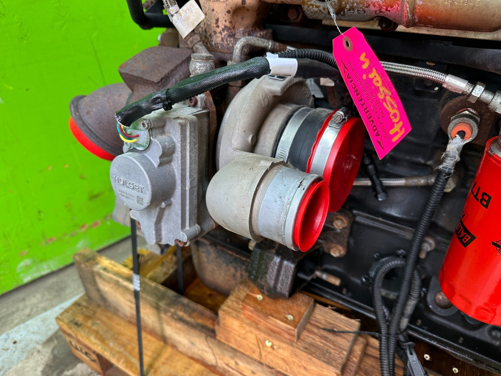 10 11 12 DODGE RAM 2500 3500 6.7 CUMMINS PDR TURBO DIESEL ENGINE MOTOR  STUDDED