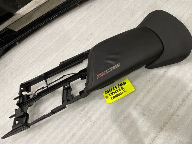 15-19 CHEVROLET CORVETTE C7 Z06 Z07 OEM CENTER CONSOLE ARMREST LID