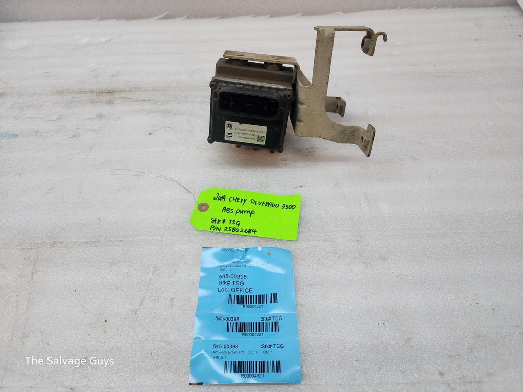 07-10 Chevrolet GMC 2500HD 3500 SIERRA DURAMAX ABS ANTI LOCK BRAKE PUMP 25802684