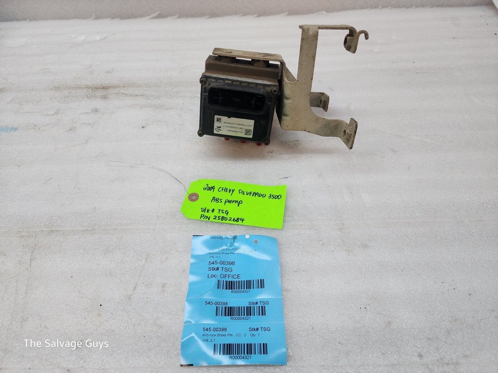 07-10 Chevrolet GMC 2500HD 3500 SIERRA DURAMAX ABS ANTI LOCK BRAKE PUMP 25802684