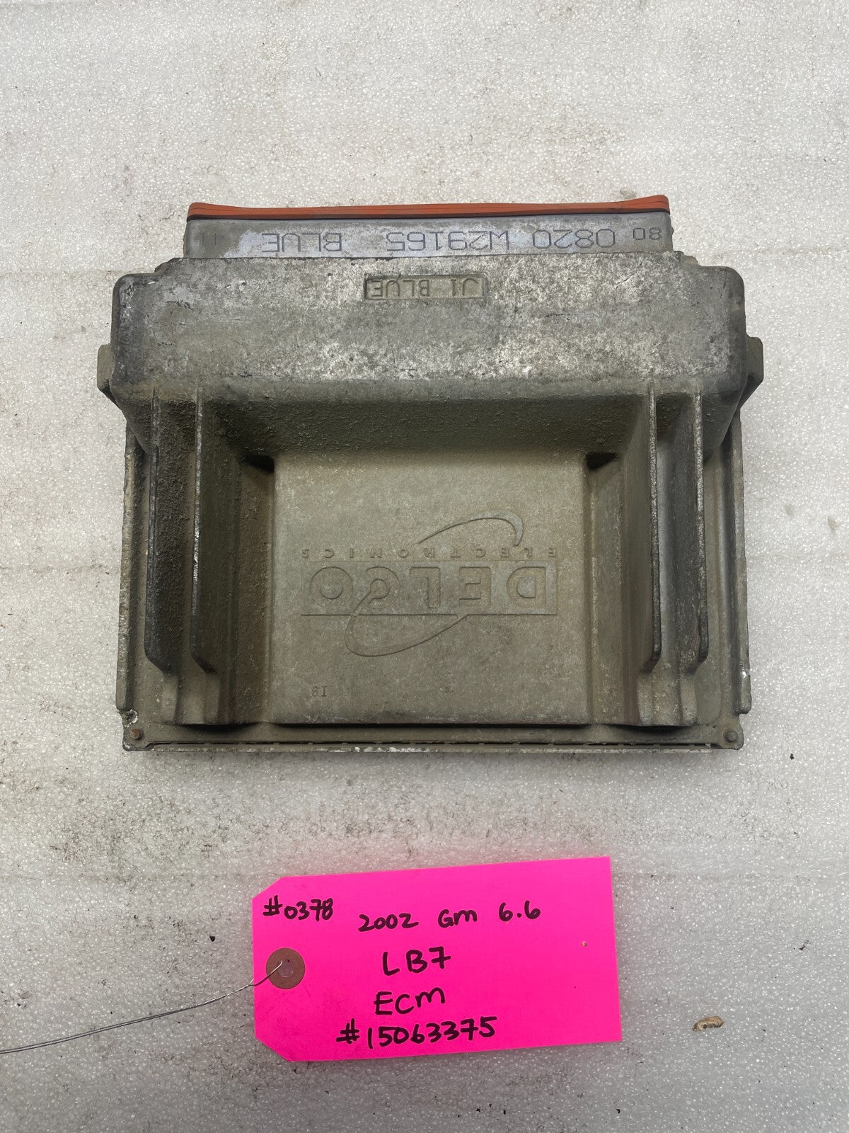 01-04 Chevrolet GMC 2500HD DURAMAX 6.6 LB7 ECM ECU ENGINE COMPUTER 15063375