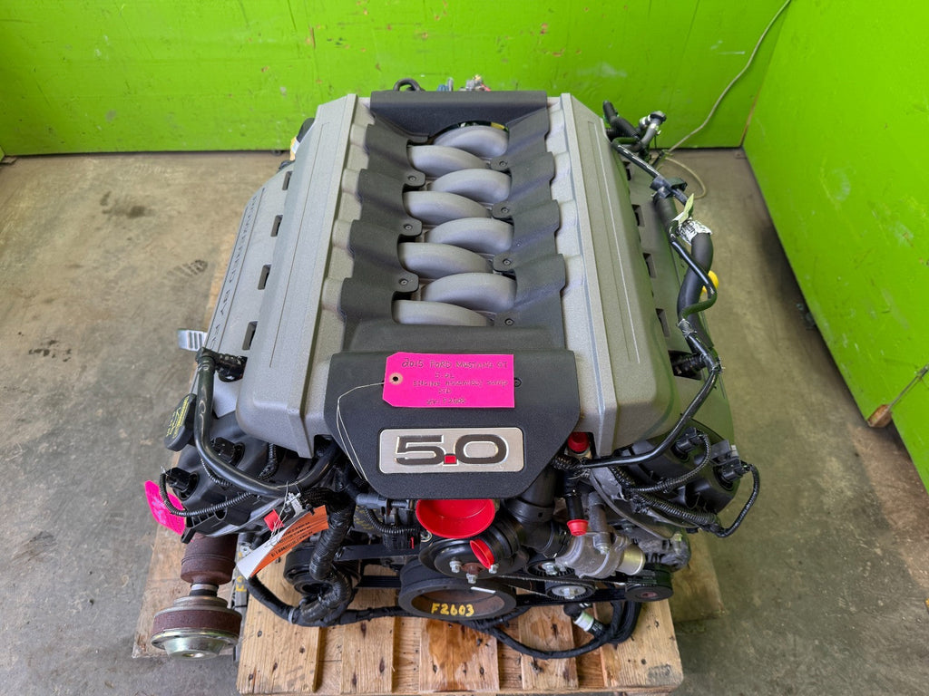 15 16 17 FORD MUSTANG GT 5.0 COYOTE ENGINE MANUAL TRANSMISSION SWAP