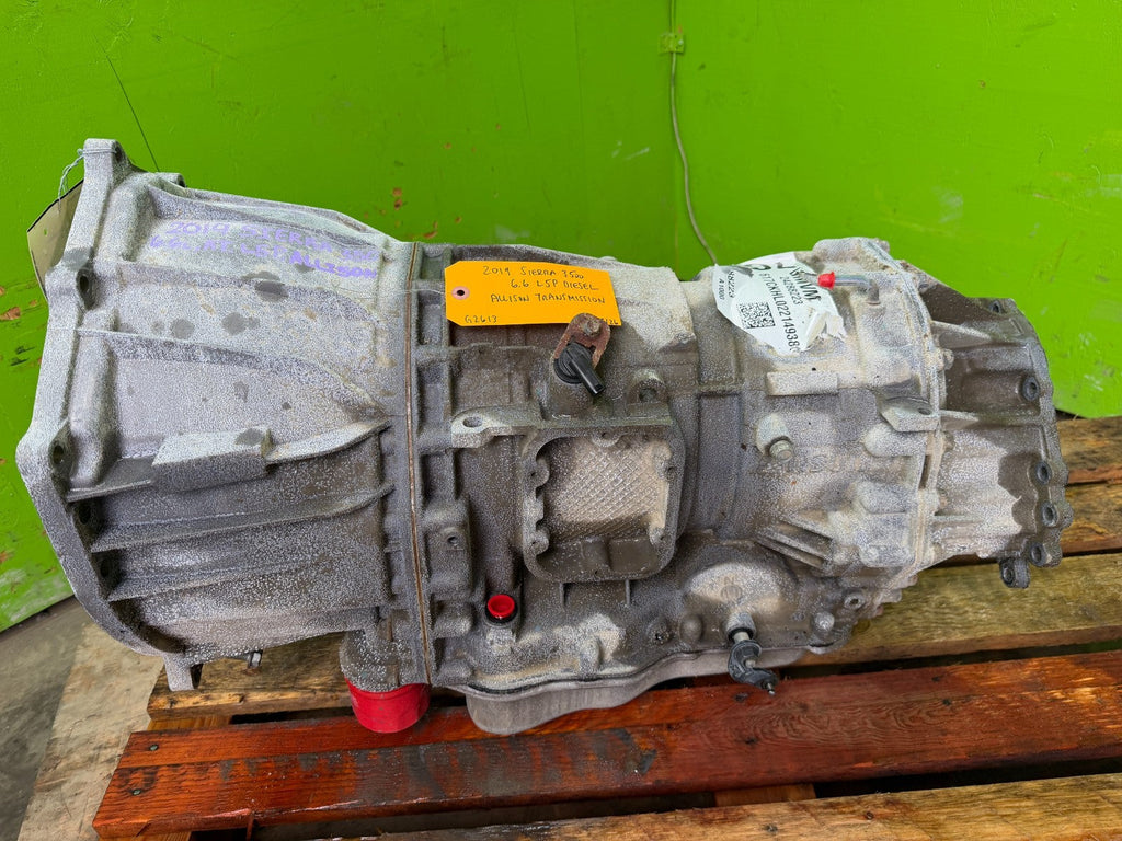 17-19 GMC SIERRA 2500HD 3500 ALLISON AUTOMATIC TRANSMISSION FOR DIESEL 6.6 L5P