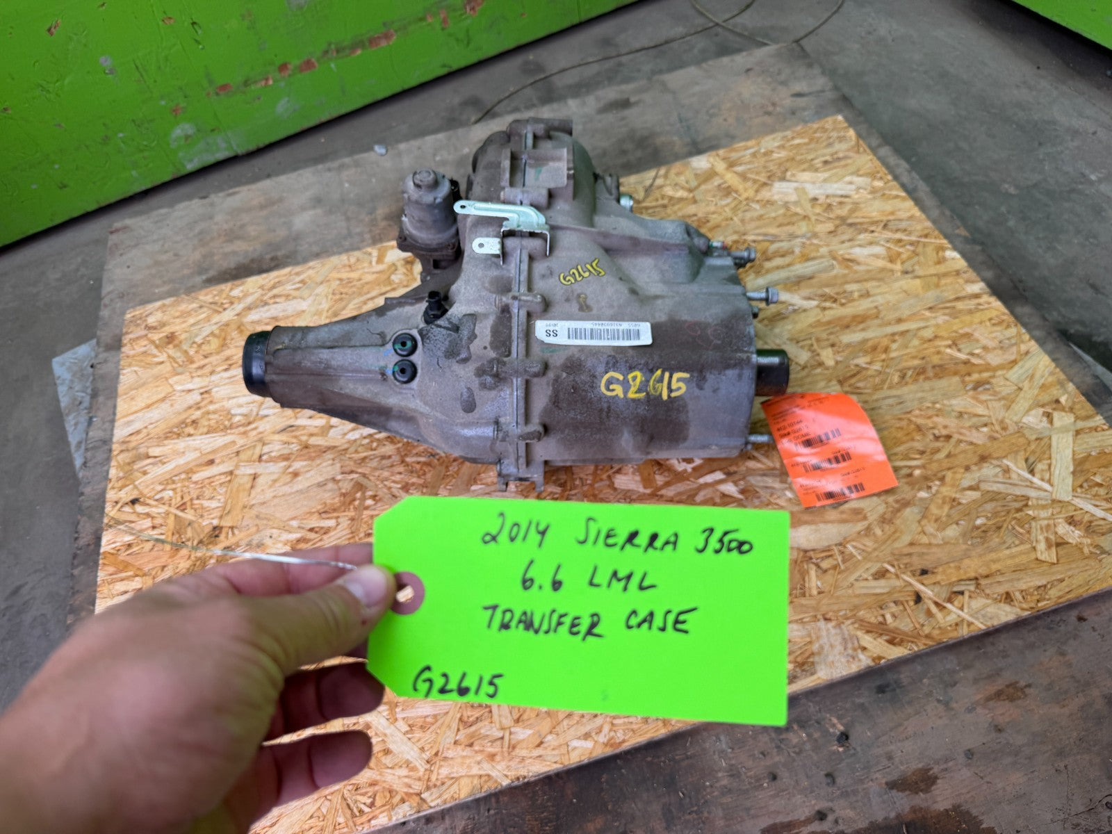 11-16 CHEVROLET GMC SIERRA SILVERADO 2500 3500 DIESEL 6.6 TRANSFERCASE 24261512