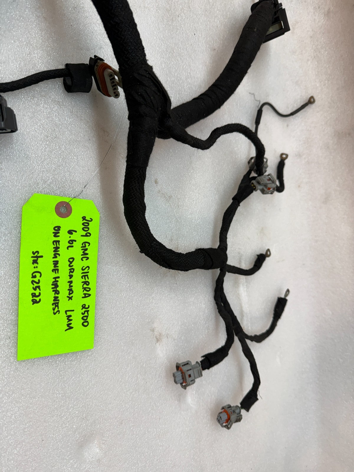 07-10 GMC CHEVROLET 2500HD DURAMAX 6.6 LMM ENGINE MOTOR WIRING HARNESS LOOM