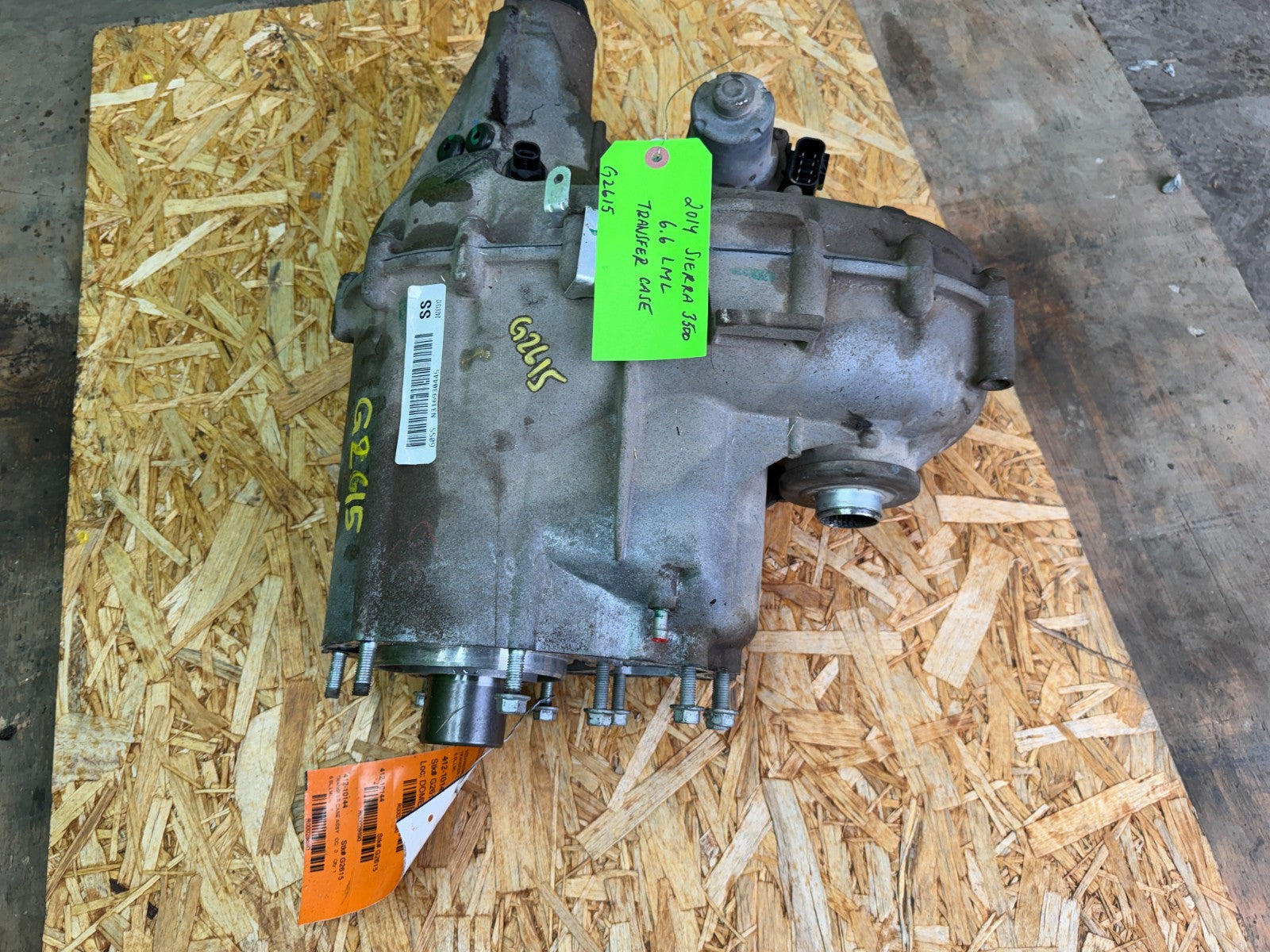 11-16 CHEVROLET GMC SIERRA SILVERADO 2500 3500 DIESEL 6.6 TRANSFERCASE 24261512
