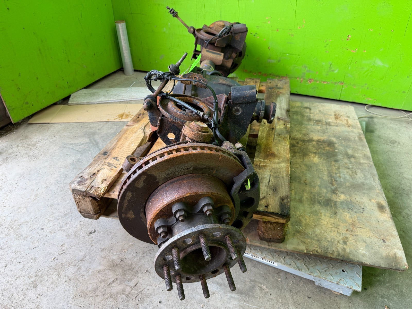 12 DODGE RAM 3500 6.7 CUMMINS DIESEL 3.73 FRONT DIFFERENTIAL AXLE DRW DUALLY