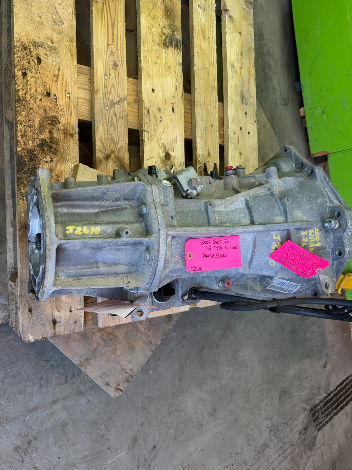 2009 JEEP WRANGLER JK 3.8 42RLE AUTOMATIC TRANSMISSION 07-10 P68036706AC