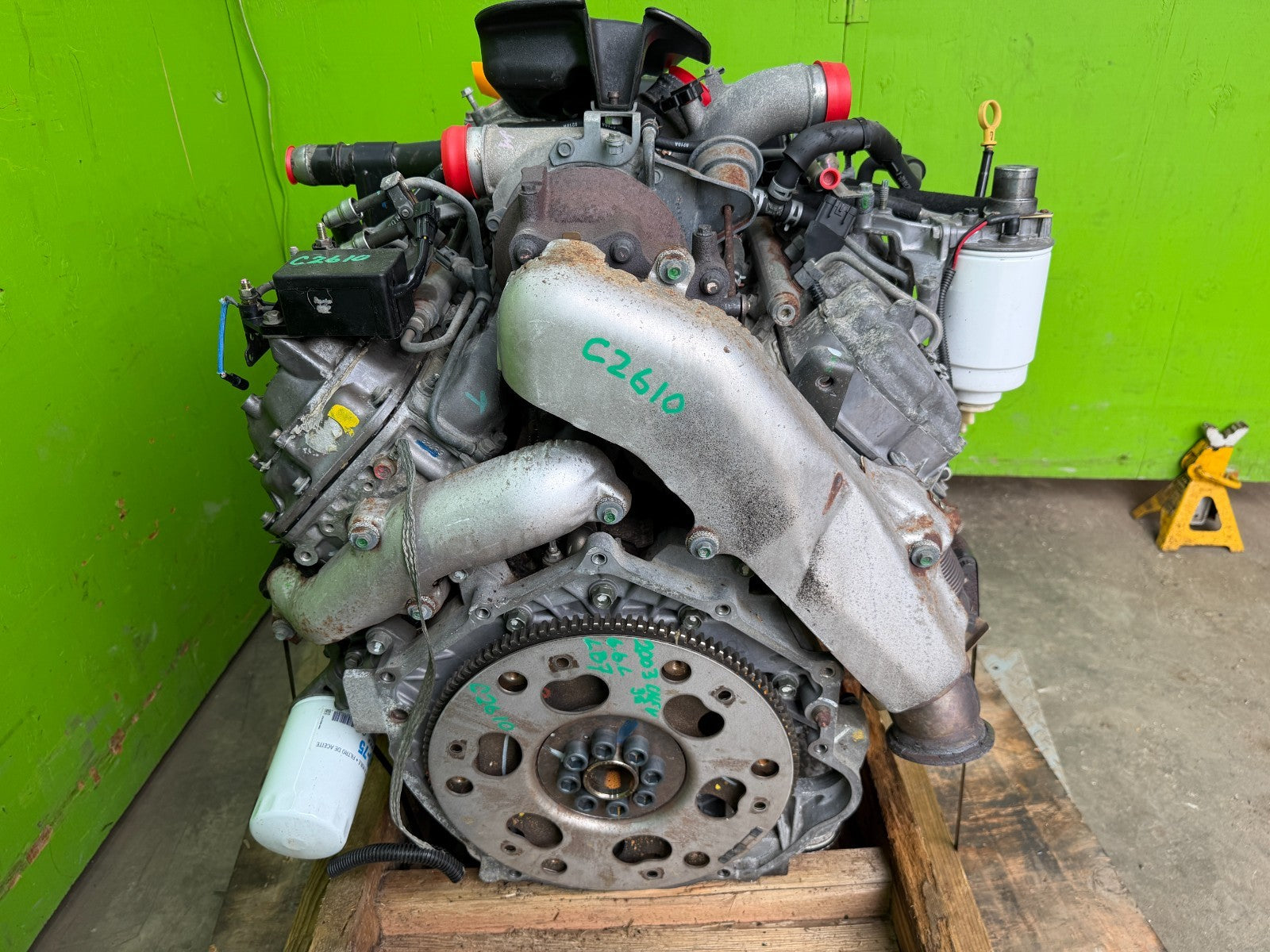01-04 CHEVROLET GMC 2500 3500 6.6 LB7 DURAMAX DIESEL ENGINE MOTOR NO CORE!!