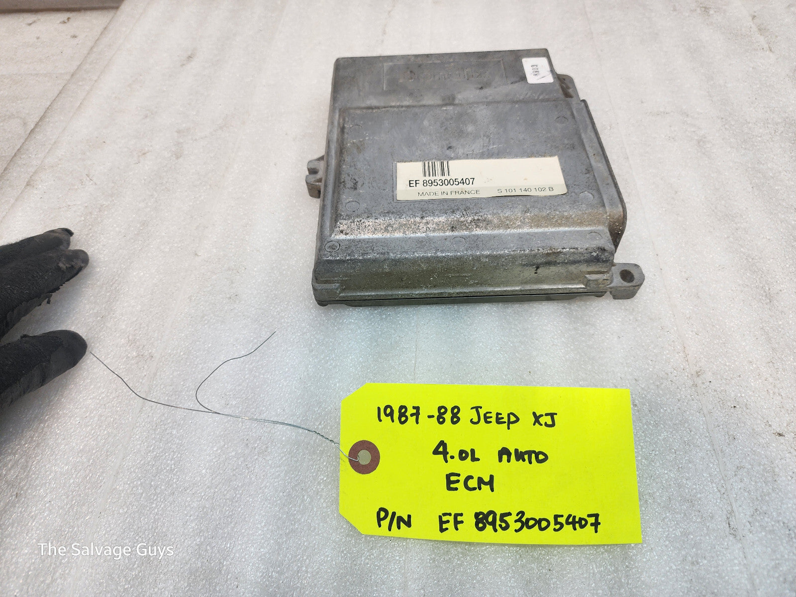 87-90 JEEP CHEROKEE XJ MJ 4.0 AUTOMATIC ENGINE MOTOR ECM ECU EF8953005407