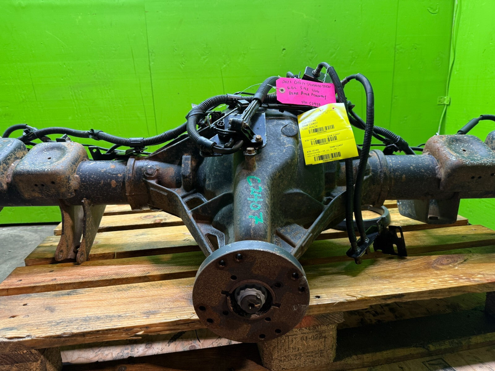 19-24 CHEVROLET GMC SIERRA SILVERADO 2500 3500 G80 REAR DIFFERENTIAL DIFF 3.42