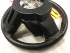 2016 FORD MUSTANG GT BLACK LEATHER STEERING WHEEL W CONTROLS  6sp MANUAL15 16 17