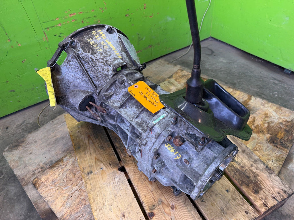 89 90 91 JEEP WRANGLER YJ 4.0 6 CYL MANUAL TRANSMISSION AX15 AX-15