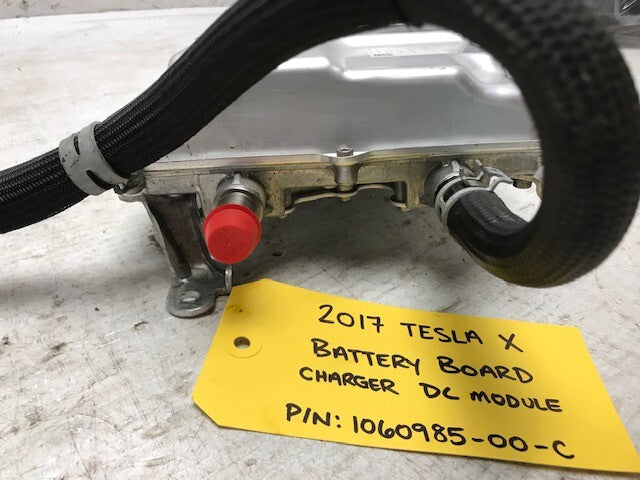 16 17 18 19 TESLA MODEL X 100D DC BATTERY CHARGER CONTROL MODULE 1060985-00 32K