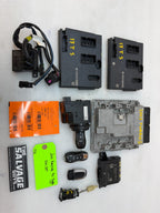 17 18 19 PORSCHE 991 TURBO S OEM ECU ECM DME BCM IMMOBILIZER KEY SET KEYS 991.2