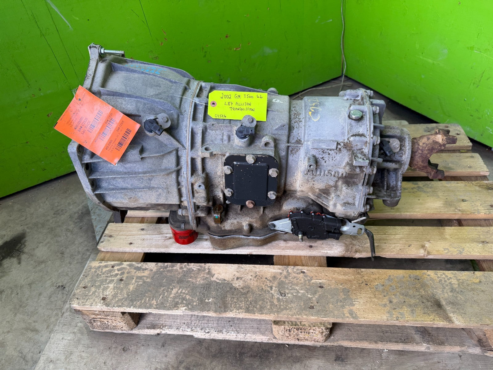 02 CHEVROLET GMC SIERRA SILVERADO 3500HD ALLISON 5SP AUTO TRANSMISSION LB7 2wd