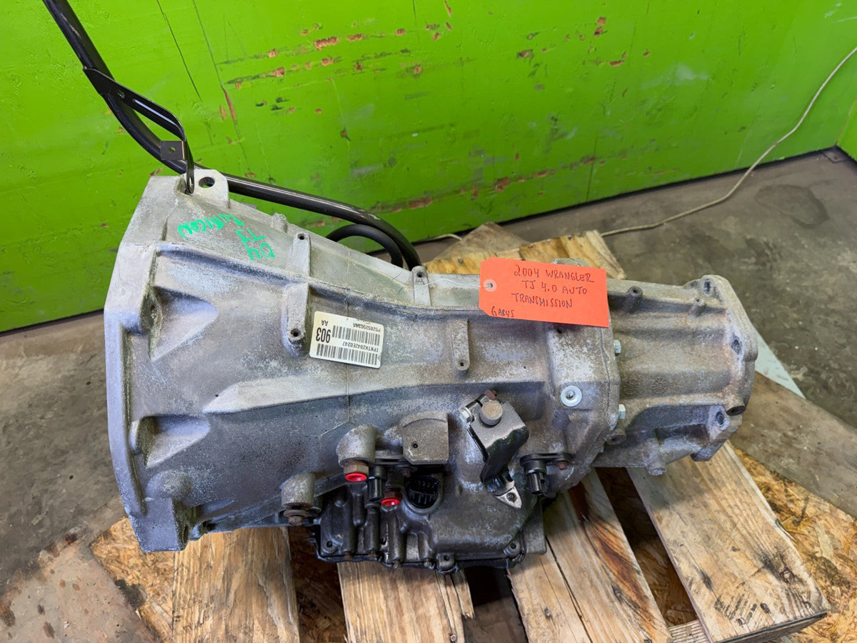 03 04 JEEP WRANGLER TJ 6 CYL 42RLE AUTOMATIC TRANSMISSION P52852903AA
