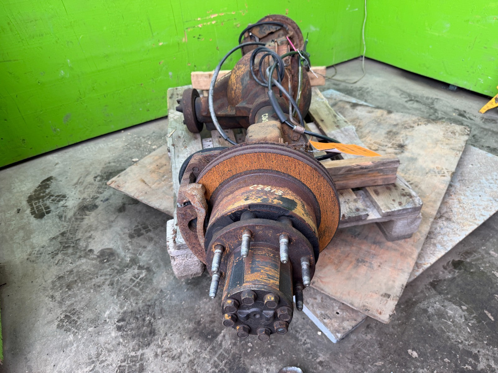 01-07 GMC SIERRA SILVERADO 3500HD DRW REAR DIFFERENTIAL AXLE GT4 G80 3.73