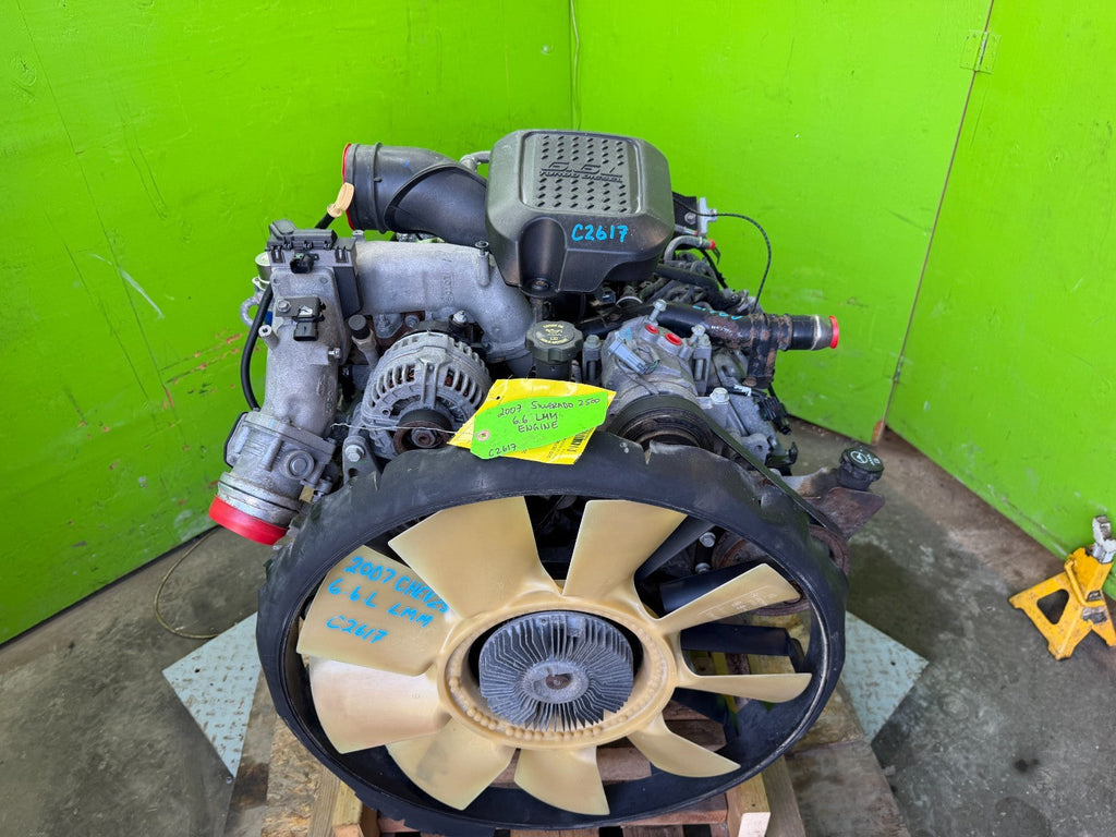 08 09 10 CHEVROLET GMC 2500 3500 6.6 LMM DURAMAX DIESEL ENGINE MOTOR NO CORE!!