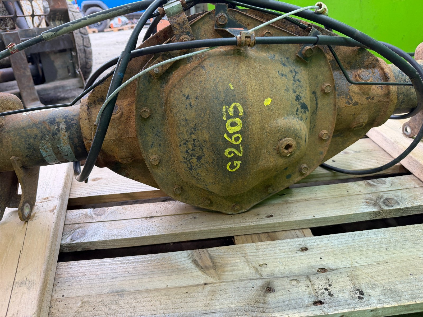 11-14 GMC SIERRA SILVERADO 3500HD DRW REAR DIFFERENTIAL AXLE GT4 G80 3.73