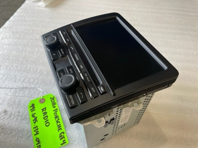 16 PORSCHE CAYMAN GT4 718 OEM NAVIGATION HEADUNIT CDR31 PCM3.1 99164513404 18K