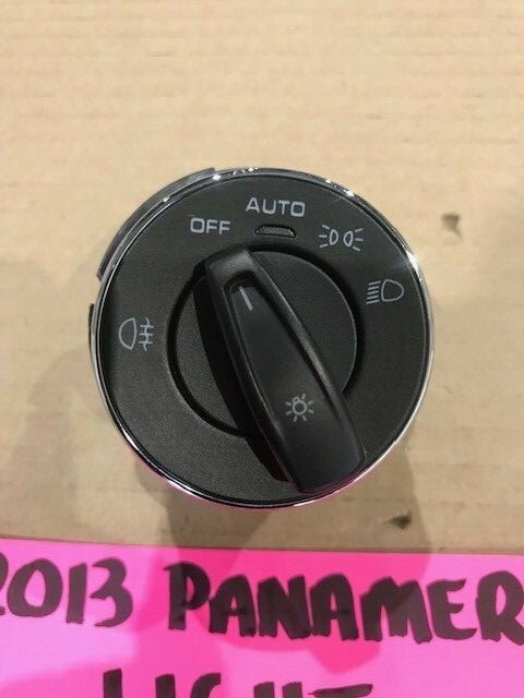 10-16 PORSCHE PANAMERA 970 4 HEADLIGHT HEADLAMP LIGHT SWITCH