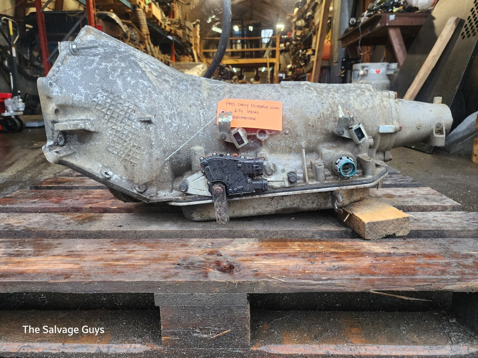 95 CHEVROLET GMC SIERRA SILVERADO 4L80E AUTOMATIC TRANSMISSION 2WD 6.5 DIESEL