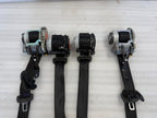 15-18 PORSCHE MACAN S 95B OEM BLACK FRONT REAR SEATBELTS SEAT BELTS