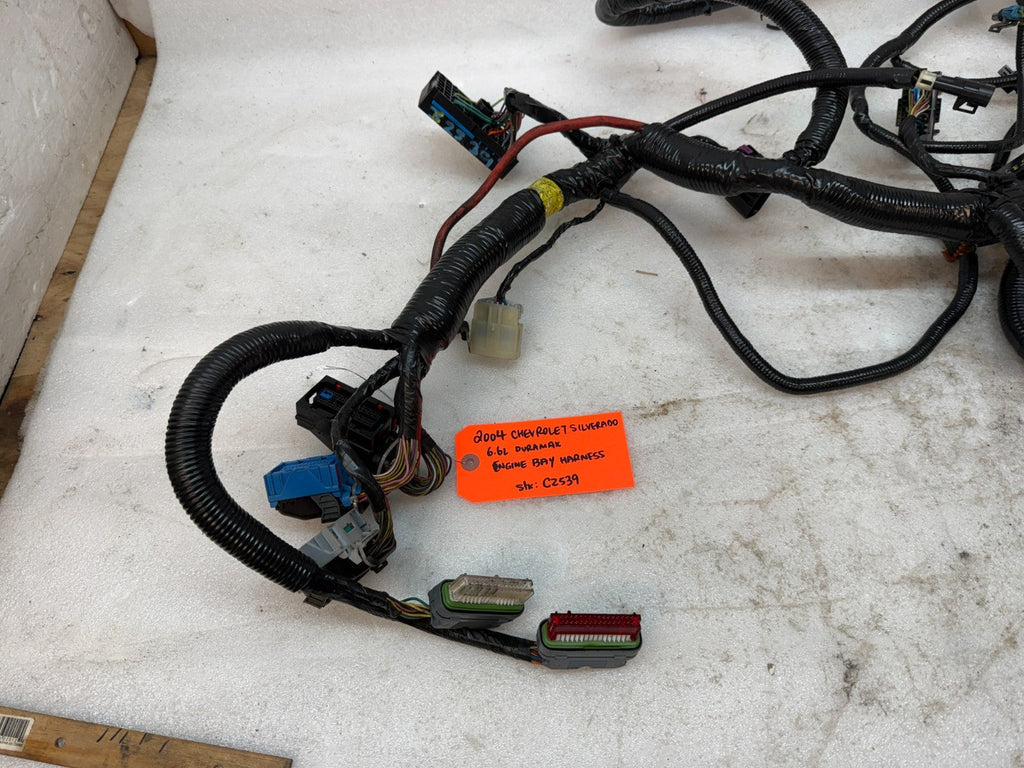 04 Chevrolet GMC 2500HD 3500HD DURAMAX 6.6 LLY DIESEL ENGINE WIRING LOOM HARNESS