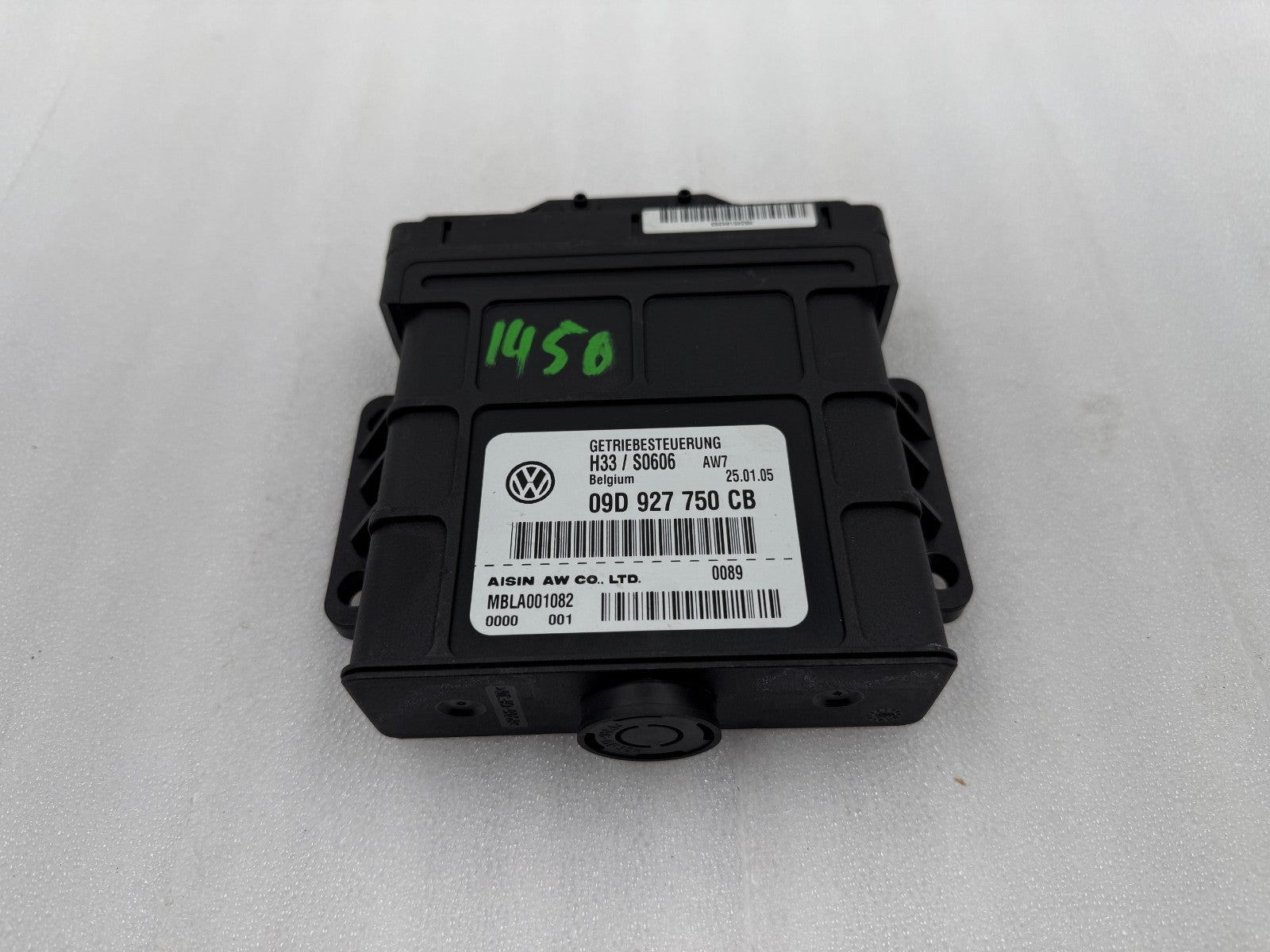 03-06 PORSCHE CAYENNE TURBO 955 TCM TCU TRANSMISSION CONTROL MODULE 09D927750CB