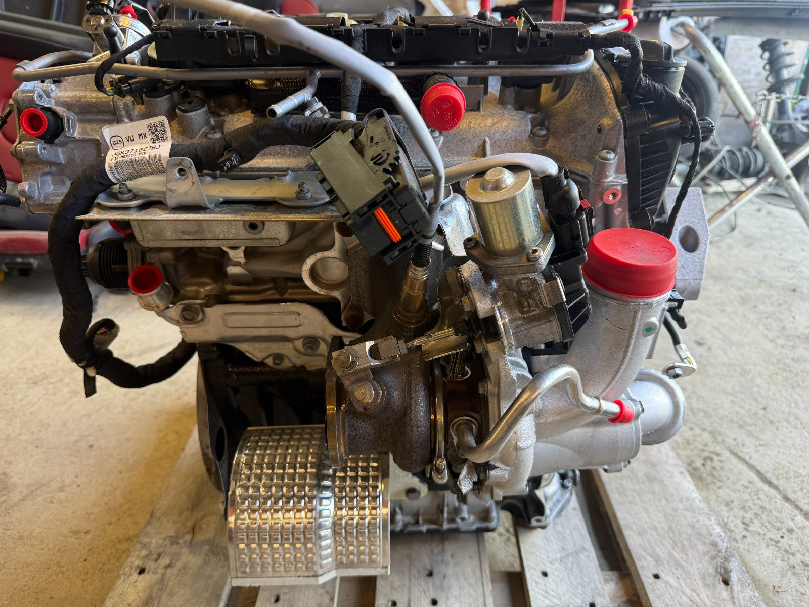 18 19 VOLKSWAGEN BEETLE PASSAT EA88 DDSA 2.0 TFSI COMPLETE ENGINE MOTOR 30K