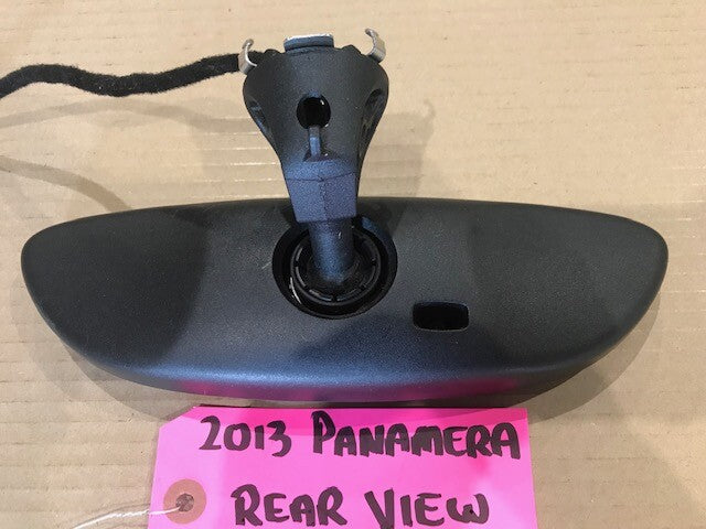 10-16 PORSCHE PANAMERA 970 OEM REARVIEW MIRROR AUTO DIMMING