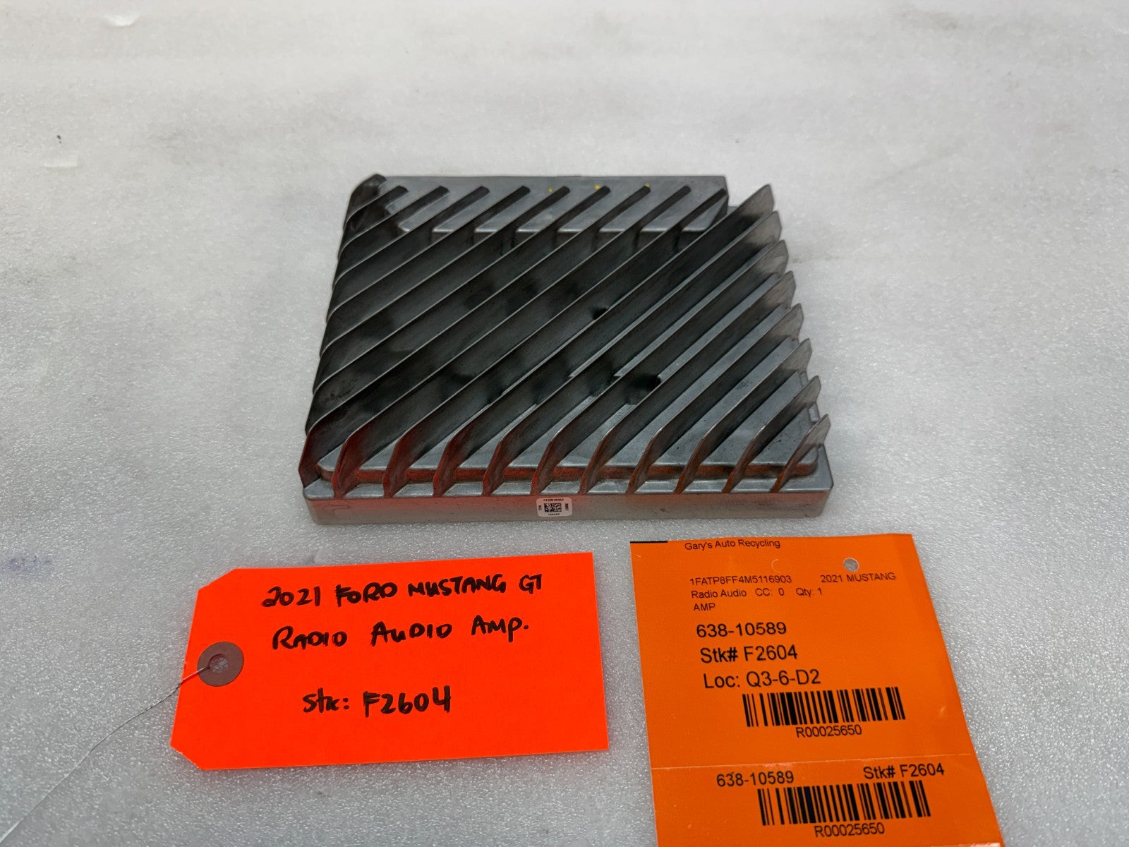 21 FORD MUSTANG 5.0 S550 OEM STEREO RADIO AMPLIFIER AMP B&O 18-23