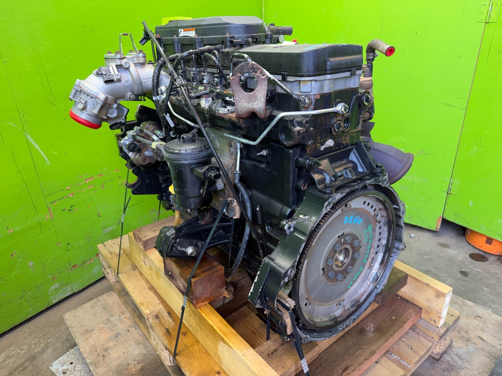 10 11 12 DODGE RAM 2500 3500 6.7 CUMMINS TURBO DIESEL ENGINE MOTOR REMAN STUDDED