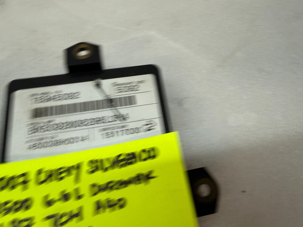 06 07 08 GMC SIERRA ALLISON A40 TRANSMISSION CONTROL MODULE TCM TCU A40 15117030