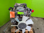 12 ISUZU NRR NPR NQR 5.2 COMPLETE ENGINE MOTOR ASSEMBLY 4HK1TC 130k!!
