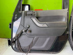 07-18 JEEP WRANGLER JK OEM FULL HARD DOORS BLACK WITH DOOR PANELS MIRROR PX8