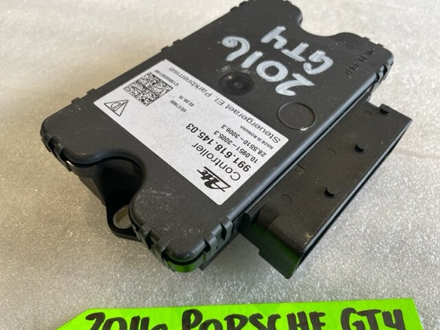 16 PORSCHE CAYMAN GT4 718 981 EMERGENCY BRAKE CONTROL MODULE 99161814503 18K