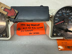 92-95 JEEP WRANGLER YJ OEM METRIC GAUGE CLUSTER SPEEDOMETER TACH 56009055