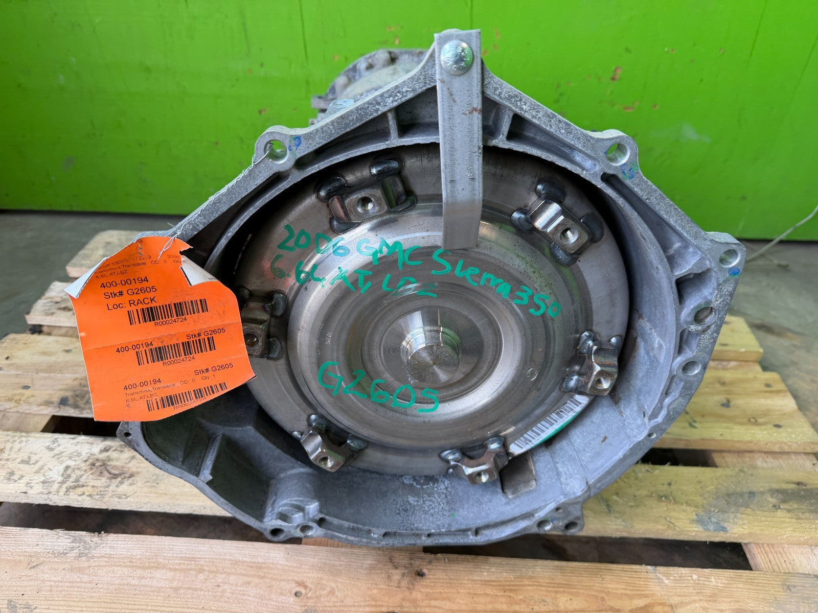 06 07 Chevrolet GMC 3500HD DURAMAX 6.6 ALLISON 1000 AUTOMATIC TRANSMISSION 4WD