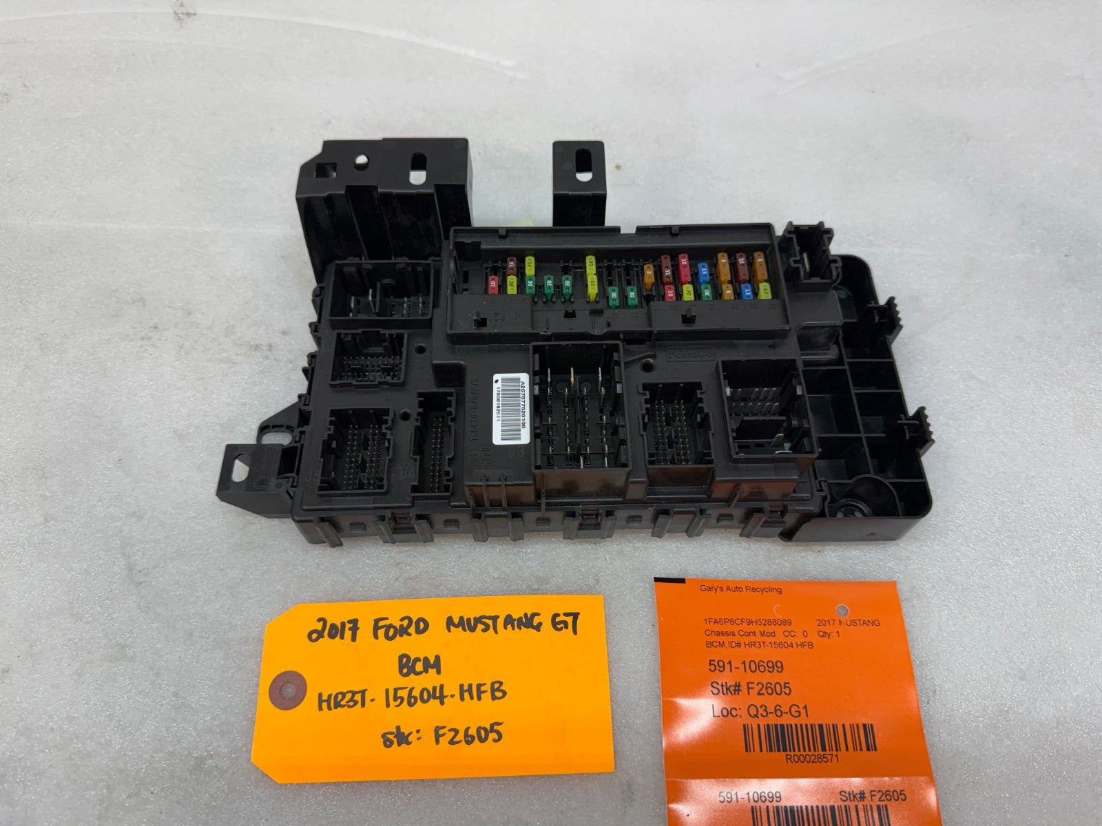 15 16 17 FORD MUSTANG 5.0 GT S550 BCM BODY CONTROL MODULE HR3T-15604-HFB