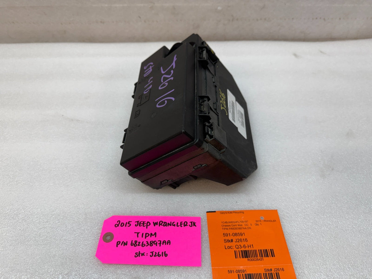 15 JEEP WRANGLER JK TIPM INTEGRATED MODULE FUSE BOX 68263897AA