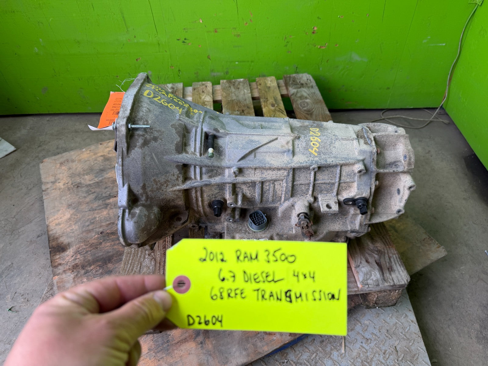 11-18 DODGE RAM 2500 3500 6.7 CUMMINS 68RFE AUTOMATIC TRANSMISSION 4X4