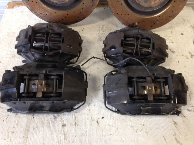 02 03 04 05 Maserati Spyder 4200 M138 COUPE SPYDER OEM FRONT REAR BRAKE CALIPERS