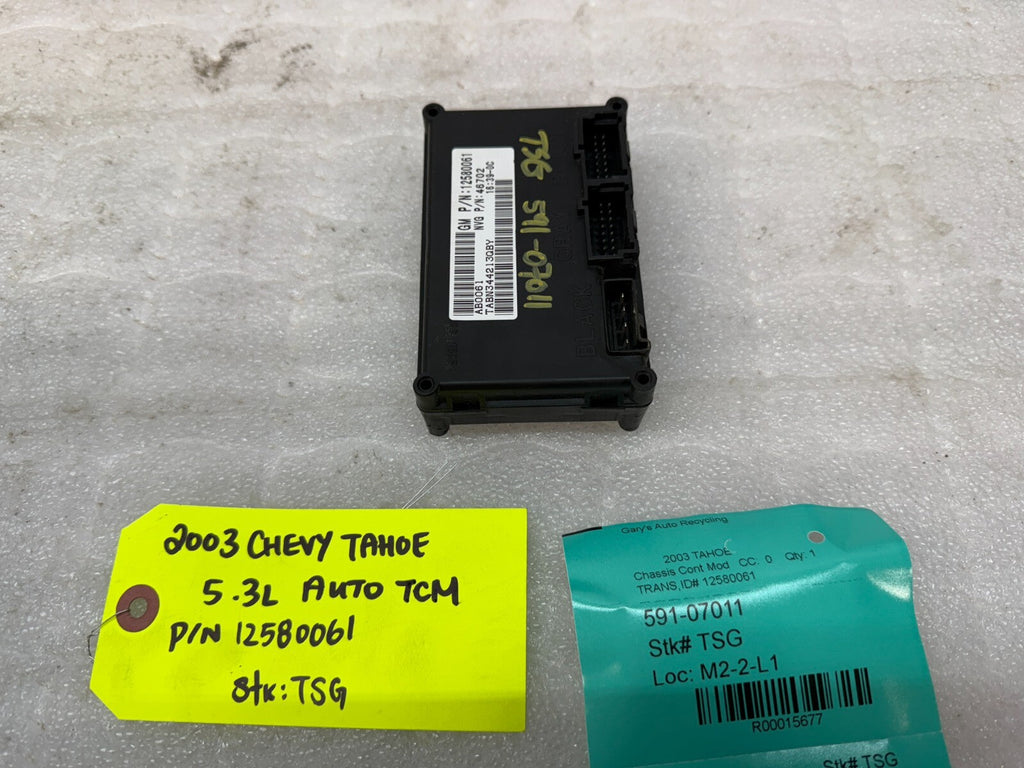03 04 05 06 OEM GMC CHEV TAHOE 5.3L AUTOMATIC TRANSFER CASE CONTROL MODULE TCM